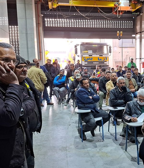 جلسه توجیهی رانندگان